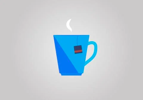 Cup of tea icon Stock Illustration