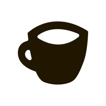 Cup of tea icon in trendy flat style isolated. EPS 10. Иллюстрация