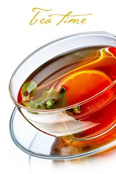 Cup of tea Stock Illustration