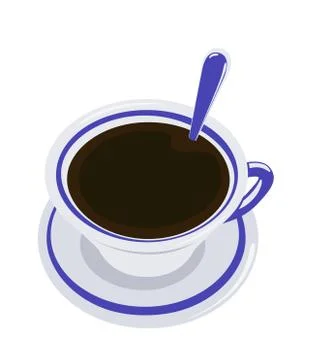 Cup of tea Stock Illustration