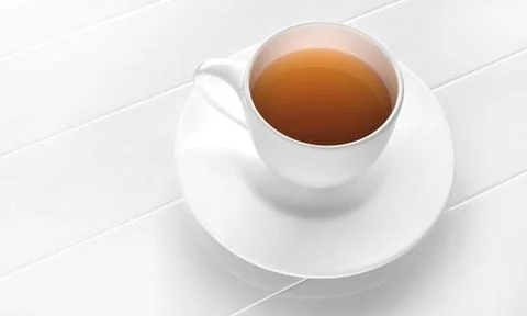 Cup with tea Stock Illustration