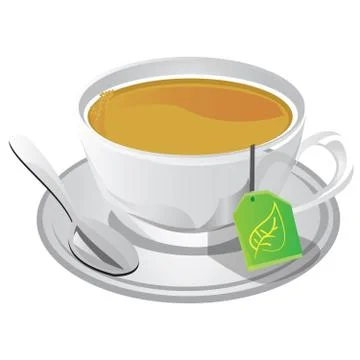 Cup of tea Stock Illustration