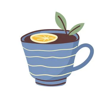Cup of tea Stock Illustration