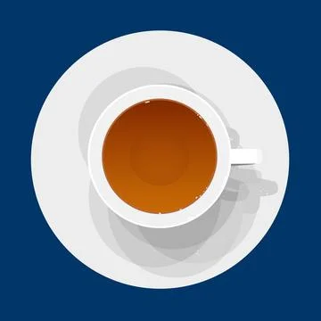 Cup of tea Stock Illustration