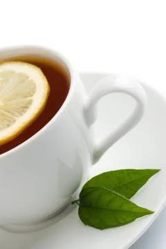 Cup of tea isolated Stock Photos