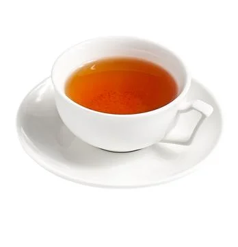 Cup of tea isolated on white background. Stock Photos