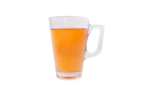 A cup of tea isolated on white Stock Photos