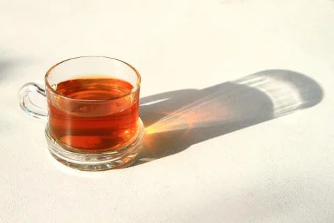 Cup with tea . Stock Photos