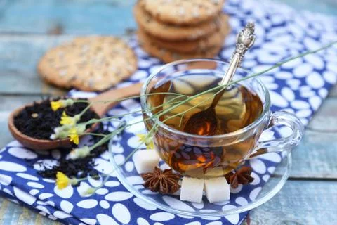 Cup of tea Stock Photos