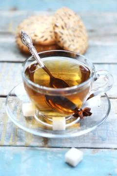 Cup of tea Stock Photos