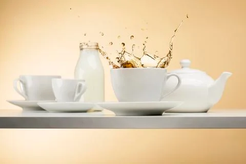 Cup of tea Stock Photos