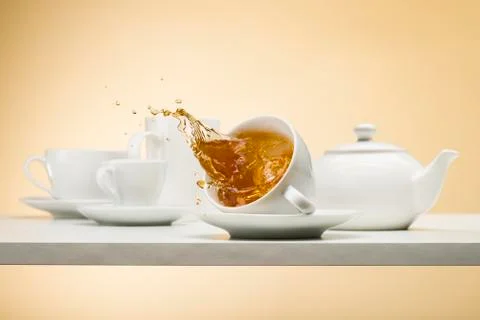 Cup of tea Stock Photos
