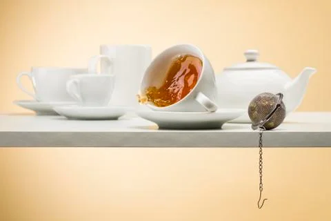 Cup of tea Stock Photos