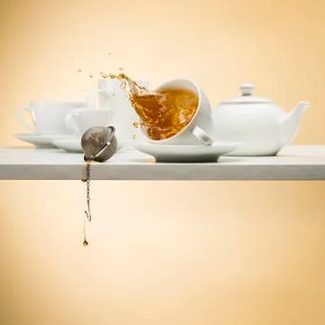 Cup of tea Stock Photos