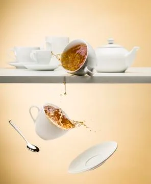 Cup of tea Stock Photos