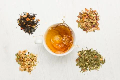 Cup of tea Stock Photos