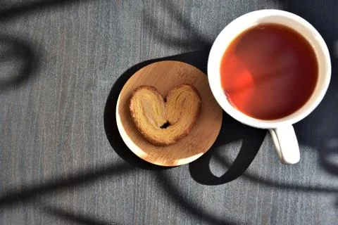 Cup with tea Stock Photos