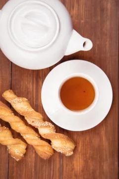 Cup of tea Stock Photos