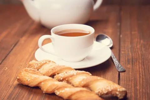 Cup of tea Stock Photos