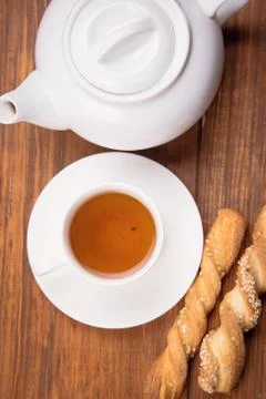 Cup of tea Stock Photos