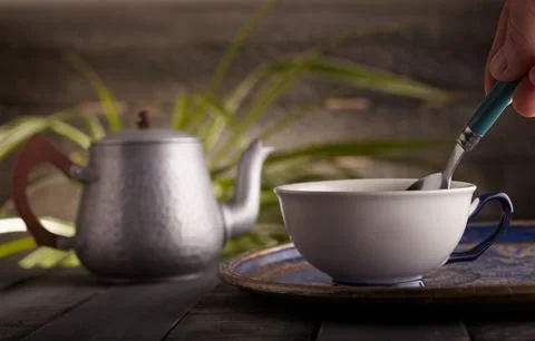 Cup of tea. Stock Photos