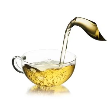 Cup of  tea with splash Stock Photos