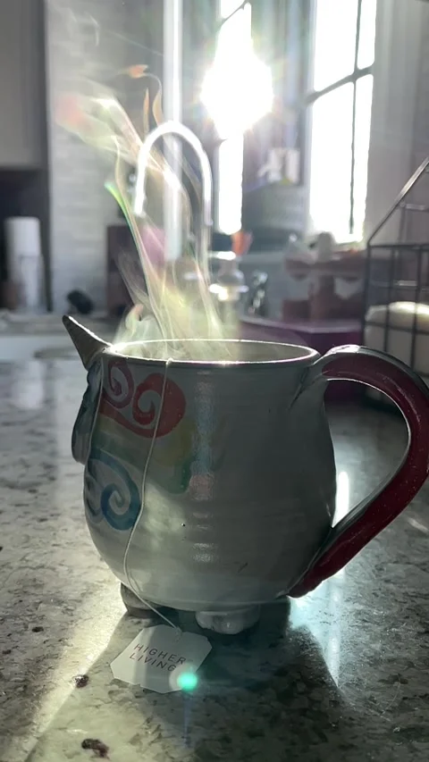 Cup of tea (vertical) Stock Footage 260270816