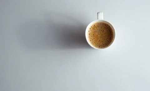 A cup of tea on a white background Stock Photos