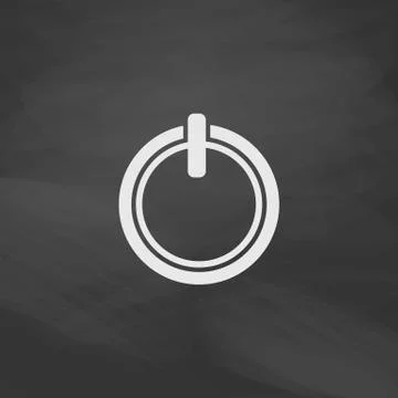 Cup top computer symbol Stock Illustration