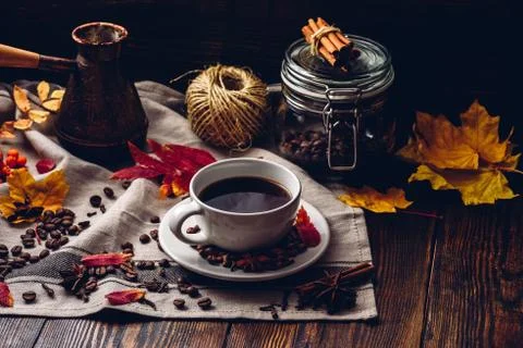 Cup of turkish coffee Stock Photos