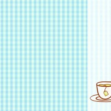 Cup Vector hand drawn background Stock Illustration