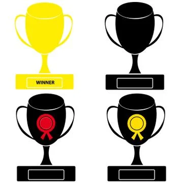 Cup on white background Illustrazione stock