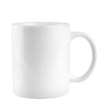 Cup white Stock Photos