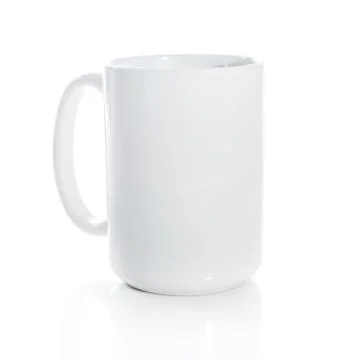 Cup white Stock Photos