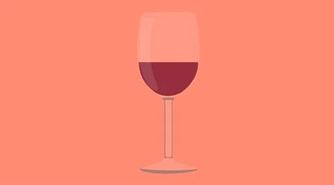 Cup of Wine Stock Illustration