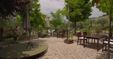 Cup of wine near the pool 스톡 동영상 143264048