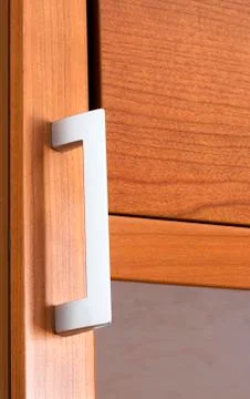 Cupboard handle Stock Photos