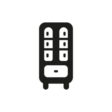 Cupboard icon vector design templates simple and modern Stock Illustration