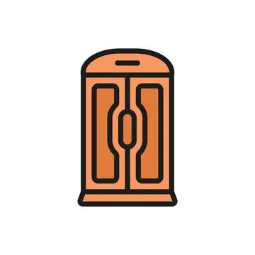 Cupboard icon vector design templates simple and modern Stock Illustration