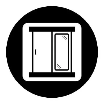 Cupboard icon vector Stock Illustration