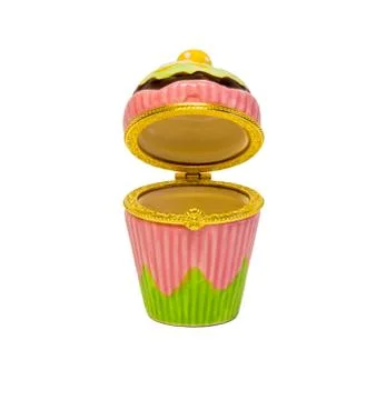 Cupcake box Stock Photos