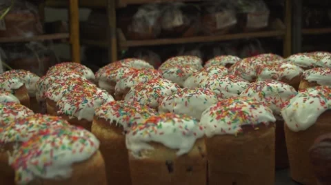 Cupcake Easter Stock Footage 68386495