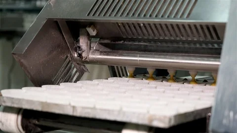 Cupcake Factory Stock Footage 108623692