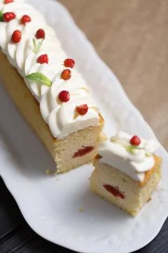 Cupcake filled with decorated Stock Photos