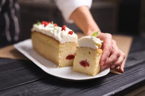 Cupcake filled with decorated Stock Photos