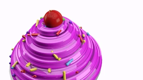 Cupcake Stock Footage 133350416