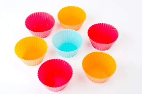 Cupcake holder Stock Photos
