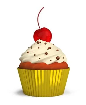 Cupcake Stock Illustration