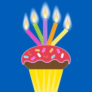 Cupcake Stock Illustration