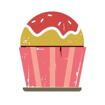 Cupcake Illustrazione stock
